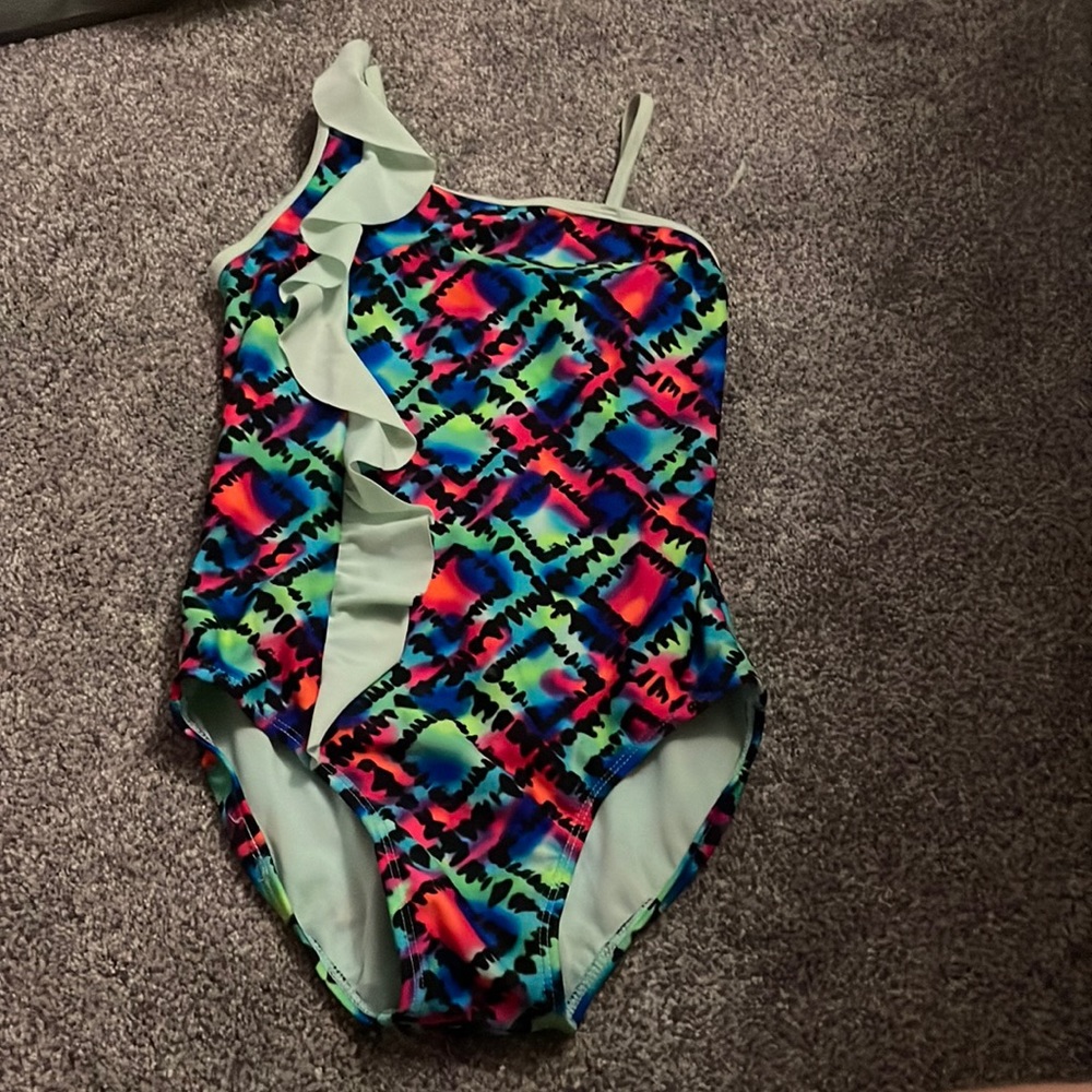 Tie dye swimsuit